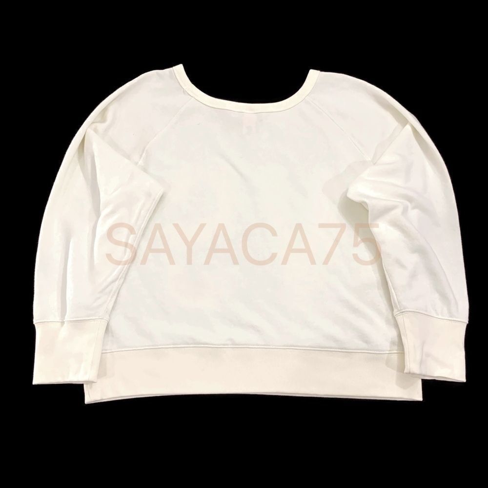 VS Floral Logo Cropped Sweatshirt Pullover Large - Picture 2 of 2